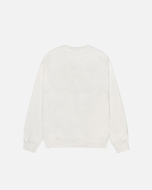 SWEAT RAS DU COU EN JERSEY LISSE TEINT EN PIÈCE