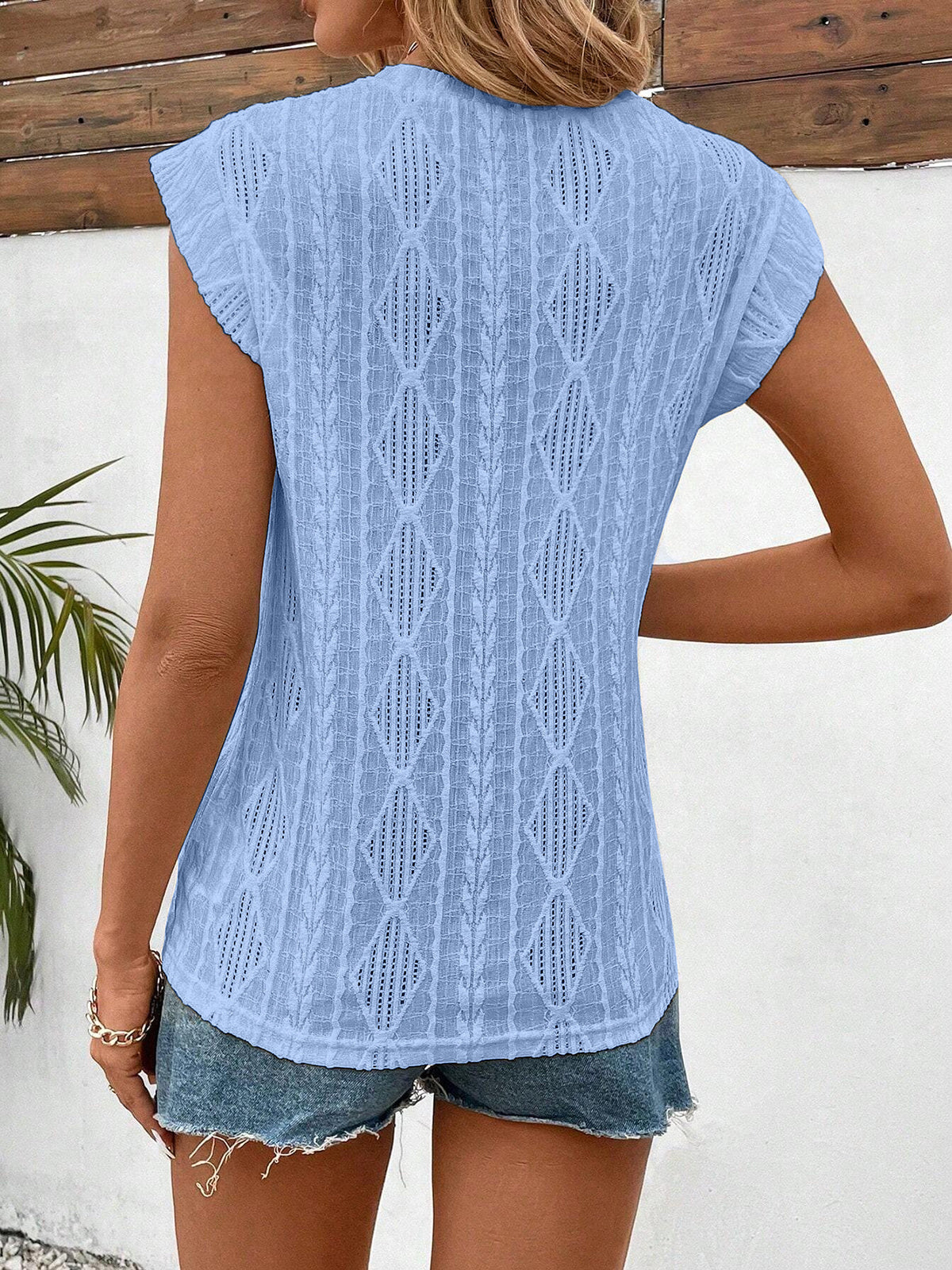 ✨Damen Sommer Klassisches Jacquard-Streifen-T-Shirt