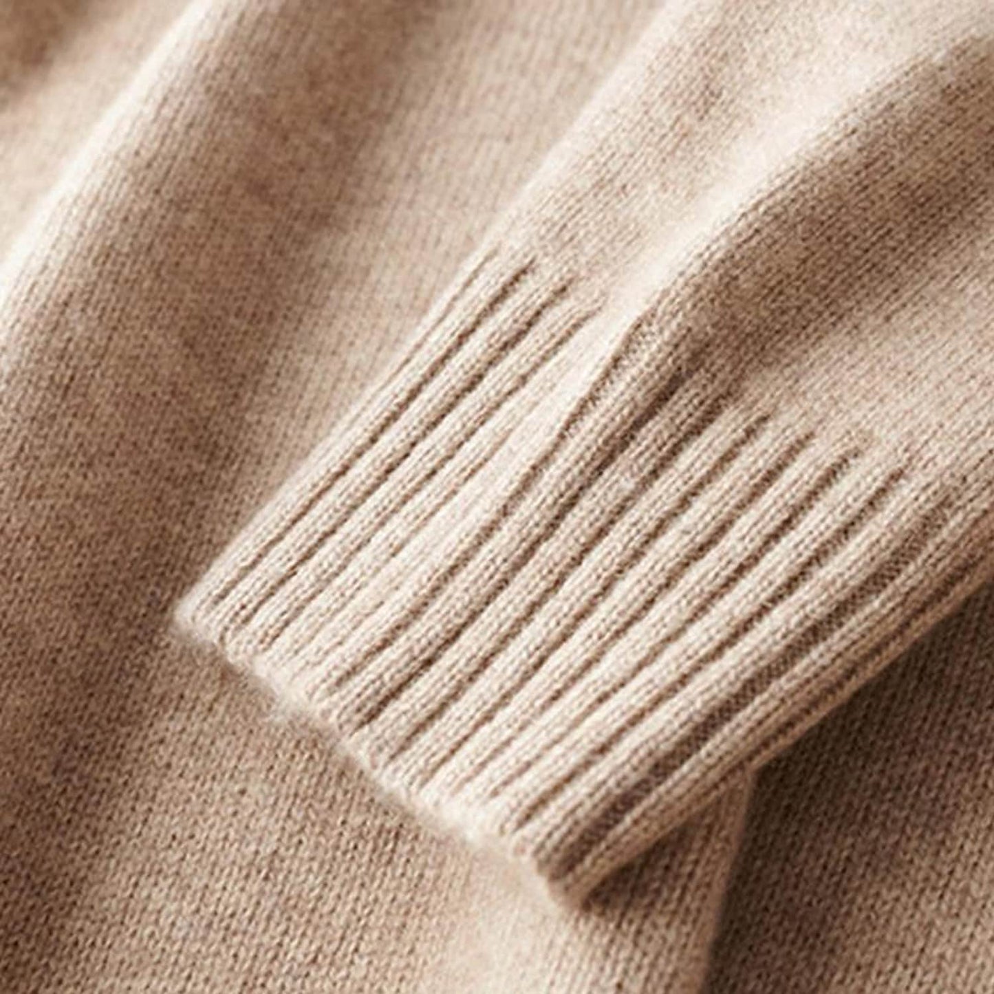 Herren Pullover Strick Einfarbig Stehkragen Halb Reißverschluss Pullover