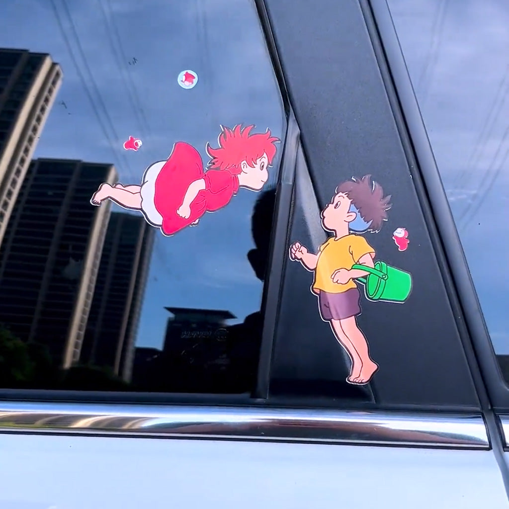 Sosuke&Ponyo Autoaufkleber